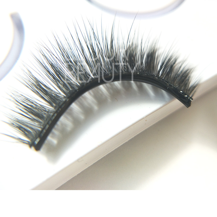 Self-adhesive lashes are reusable crazy eyelashes ED19